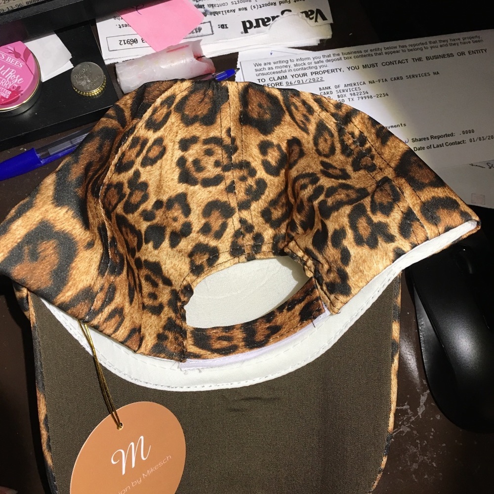 Leopard Baseball Cap - Picture 2 of 3